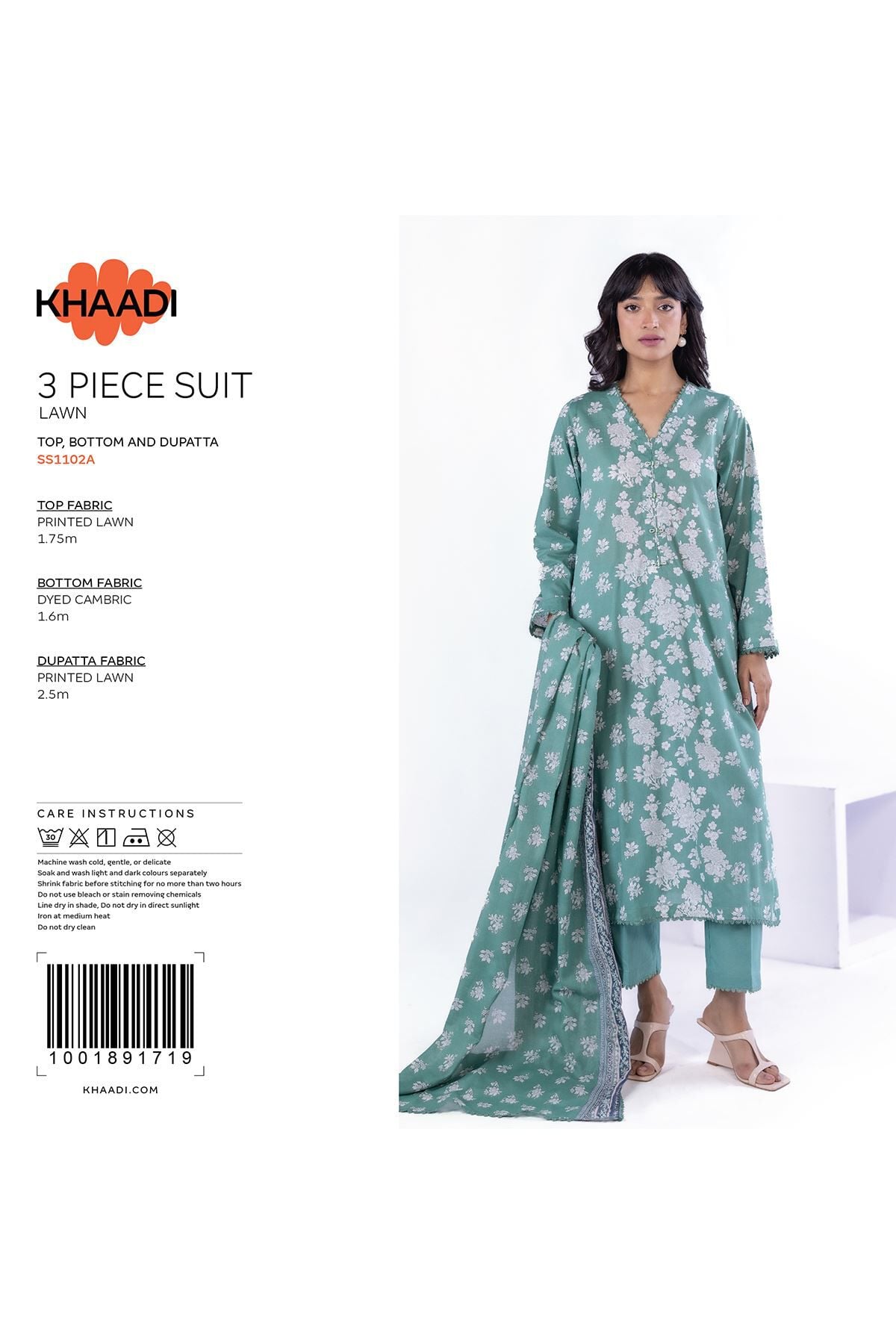 KHADDI - Fabrics 3 Piece