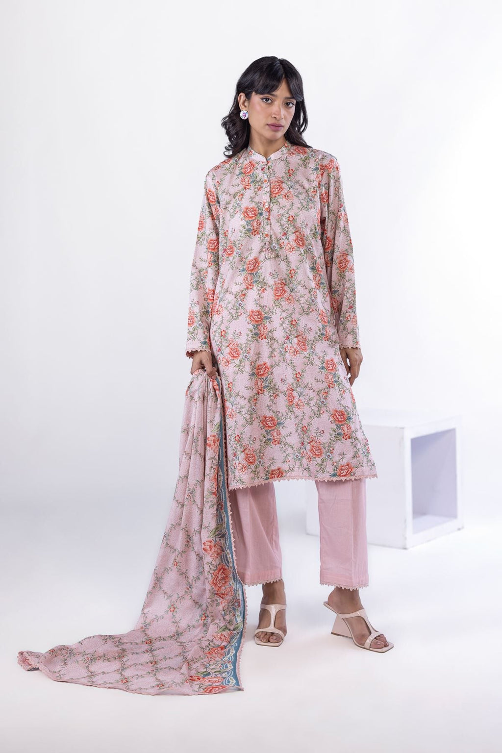 KHADDI -  Fabrics 3 Piece