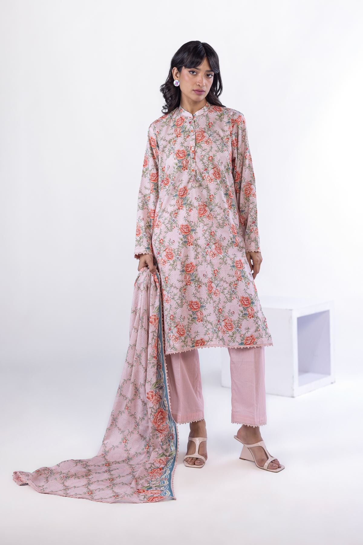 KHADDI -  Fabrics 3 Piece