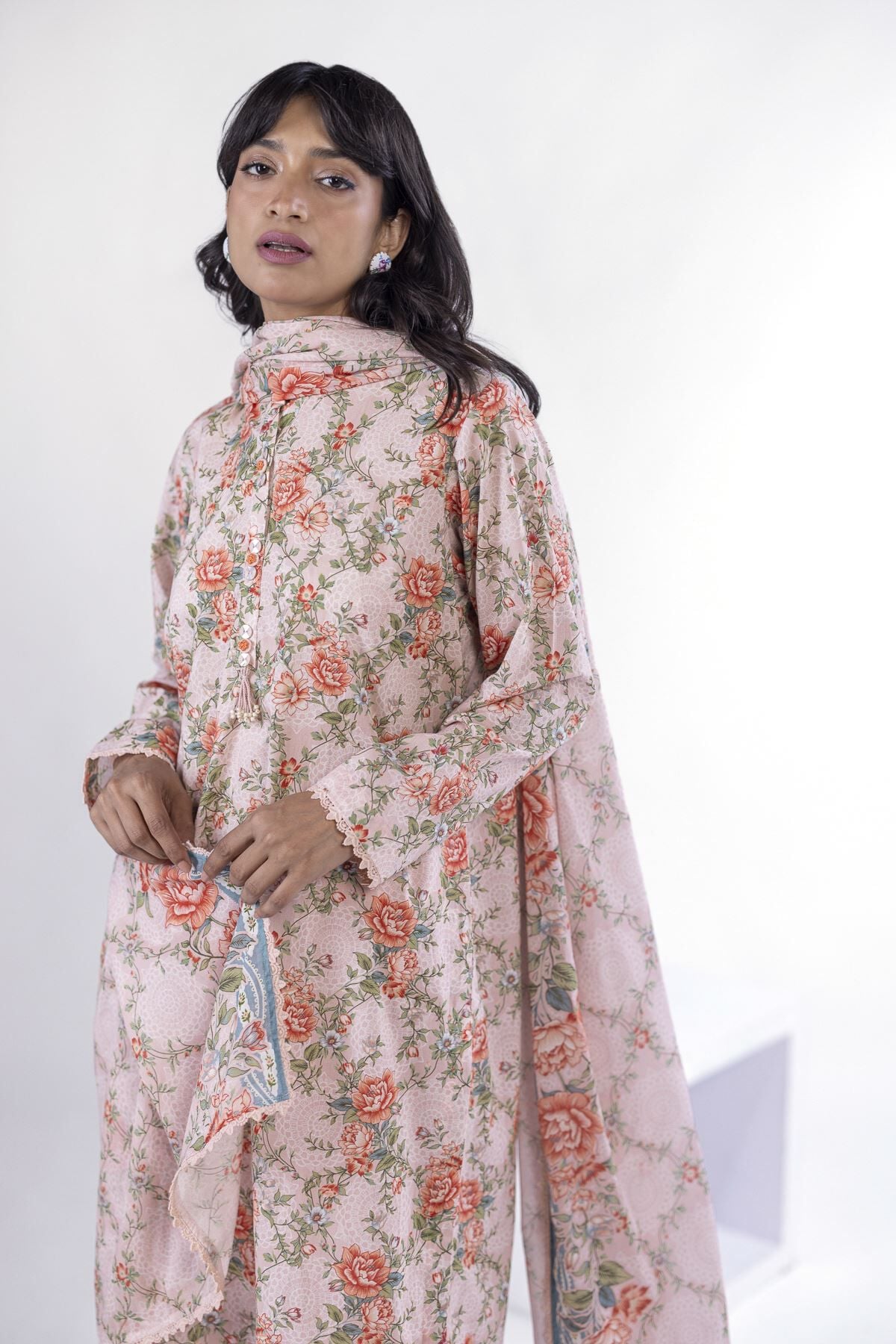 KHADDI -  Fabrics 3 Piece