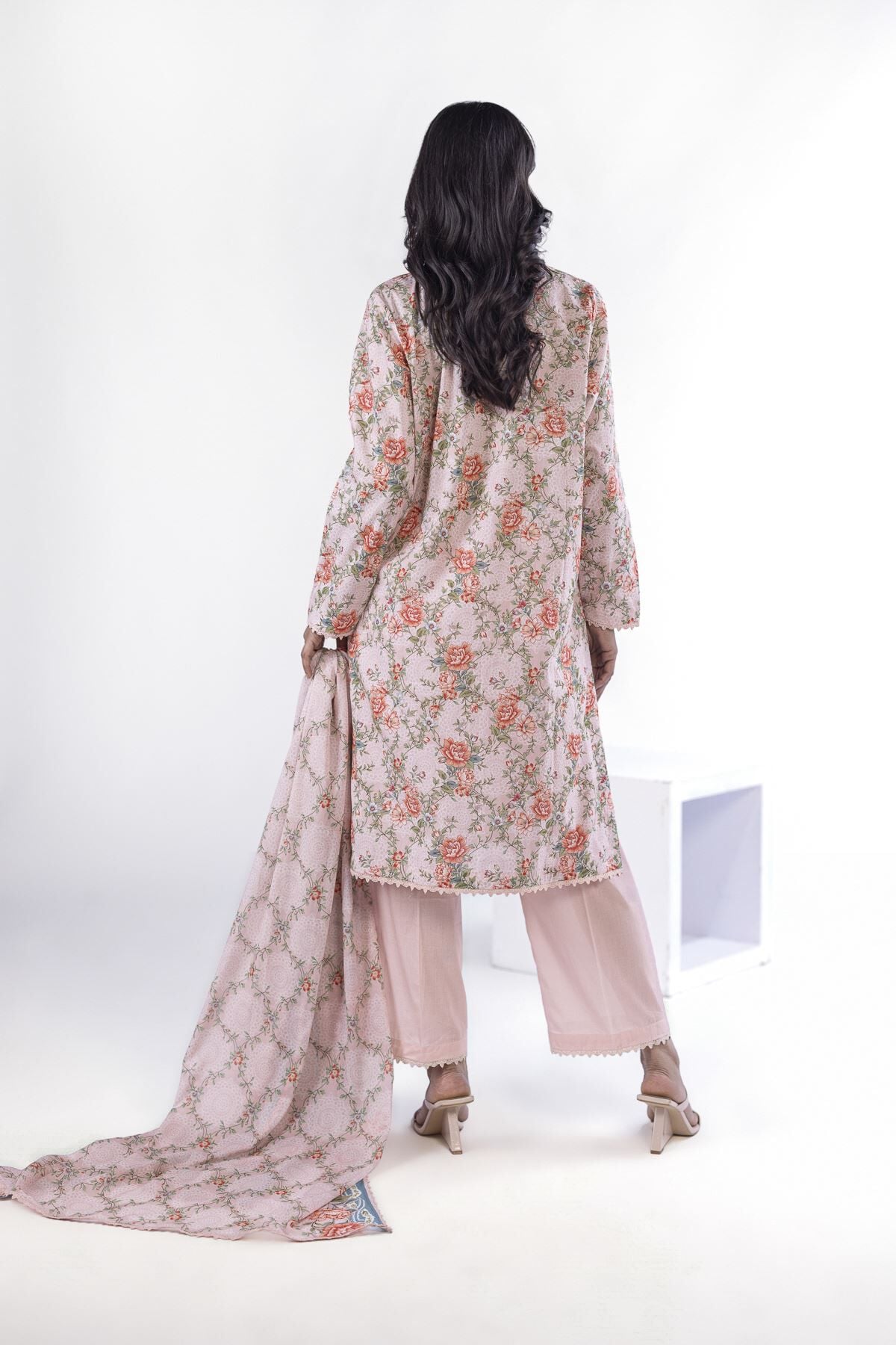 KHADDI -  Fabrics 3 Piece